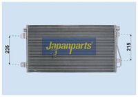 Condensator / Radiator aer conditionat JAPANPARTS, Cod: CND093045