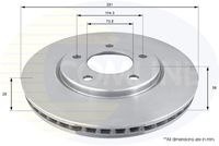 Disc frana COMLINE, Cod: ADC2304V