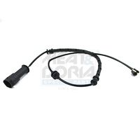 предупредителен контактен сензор, износване на накладките