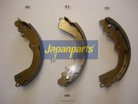 Set saboti frana JAPANPARTS, Cod: GF-586AF
