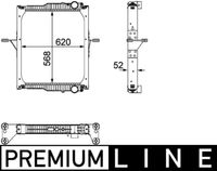 Thumbnail - Radiateur - CR821000P - MAHLE