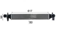 Thumbnail - Intercooler, inlaatluchtkoeler - CI516000P - MAHLE