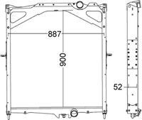 Thumbnail - Radiateur - CR1556000P - MAHLE