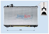 Radiator, racire motor JAPKO, Cod: RDA153105