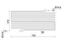 Thumbnail - Condensor, airconditioning - AC951000S - MAHLE