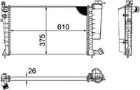 Thumbnail - Radiateur - CR2206000P - MAHLE