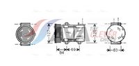 Compresor clima / aer conditionat AVA Clever Choice, Cod: FDAK167