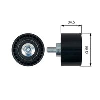 Umlenk-/Führungsrolle, Zahnriemen