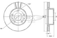 Bremžu diski TX 70-19 TOMEX brakes