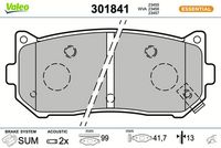 Bremsbelagsatz, Scheibenbremse