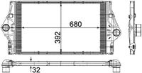 Thumbnail - Intercooler, inlaatluchtkoeler - CI59000P - MAHLE