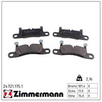 комплект спирачно феродо, дискови спирачки