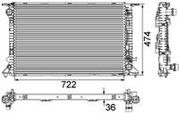 Thumbnail - Radiateur - CR912000P - MAHLE
