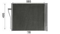 Thumbnail - Condensor, airconditioning - AC568000P - MAHLE