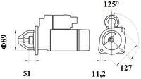 Thumbnail - Startmotor / starter - MS753 - MAHLE