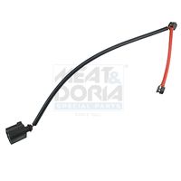 предупредителен контактен сензор, износване на накладките