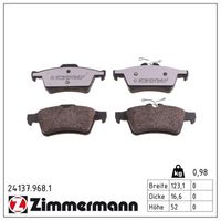 комплект спирачно феродо, дискови спирачки