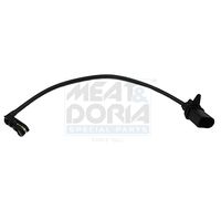 предупредителен контактен сензор, износване на накладките