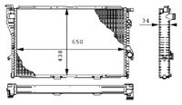 Thumbnail - Radiateur - CR242000S - MAHLE