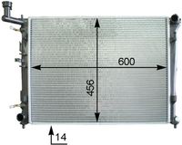 Thumbnail - Radiateur - CR1337000P - MAHLE
