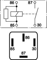 Relejs, Darba strāva