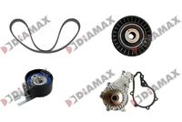 Водна помпа+ к-кт ангренажен ремък A6020WP DIAMAX