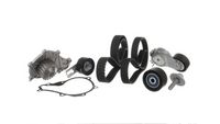Wasserpumpe + Zahn-/Keilrippenriemensatz