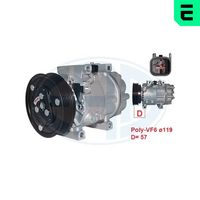 Compresor, climatizare ERA, Cod: 670073