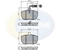 Set placute frana,frana disc COMLINE, Cod: CBP1413