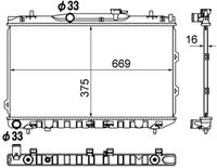 Thumbnail - Radiateur - CR1897000S - MAHLE