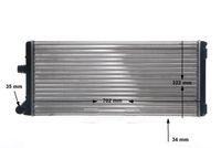Thumbnail - Radiateur - CR1445000S - MAHLE
