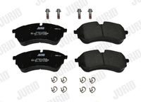 Bremsbelagsatz, Scheibenbremse