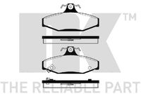 Bremsbelagsatz, Scheibenbremse