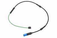 предупредителен контактен сензор, износване на накладките