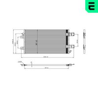Condensator, climatizare ERA, Cod: 667441