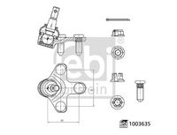 Trag-/Führungsgelenk