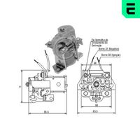 Solenoid, electromotor ERA, Cod: ZM903