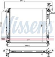 Radiator, engine cooling