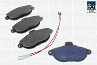 комплект спирачно феродо, дискови спирачки