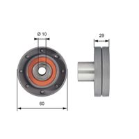 Umlenk-/Führungsrolle, Zahnriemen