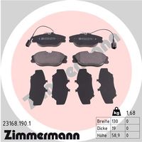 Bremsbelagsatz, Scheibenbremse