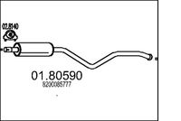 Mittelschalldämpfer