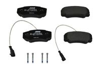 Bremsbelagsatz, Scheibenbremse