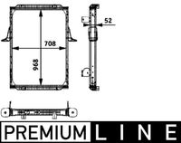 Thumbnail - Radiateur - CR704000P - MAHLE