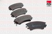 комплект спирачно феродо, дискови спирачки