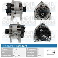 Generator / Alternator MEAT & DORIA, Cod: 55151270