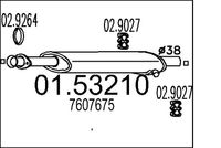 Mittelschalldämpfer
