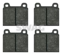 комплект спирачно феродо, дискови спирачки