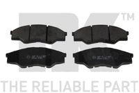 Bremsbelagsatz, Scheibenbremse