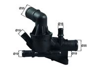 Thumbnail - Thermostaat, koelvloeistof - TH5480 - MAHLE